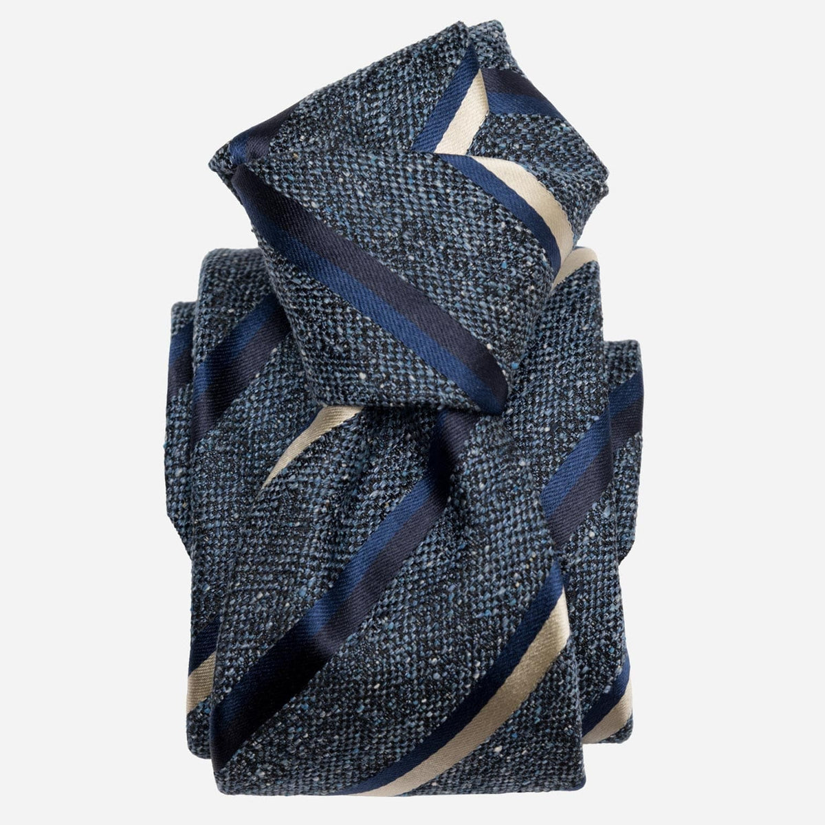 Velletri - Silk Jacquard Tie - Blue