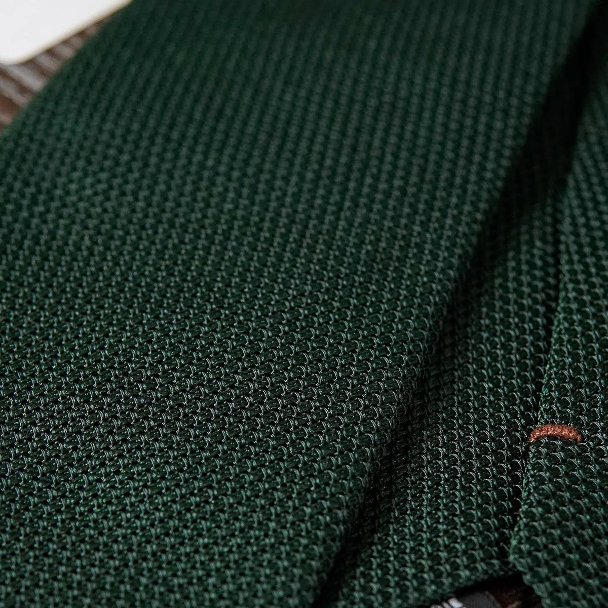 green grenadine tie
