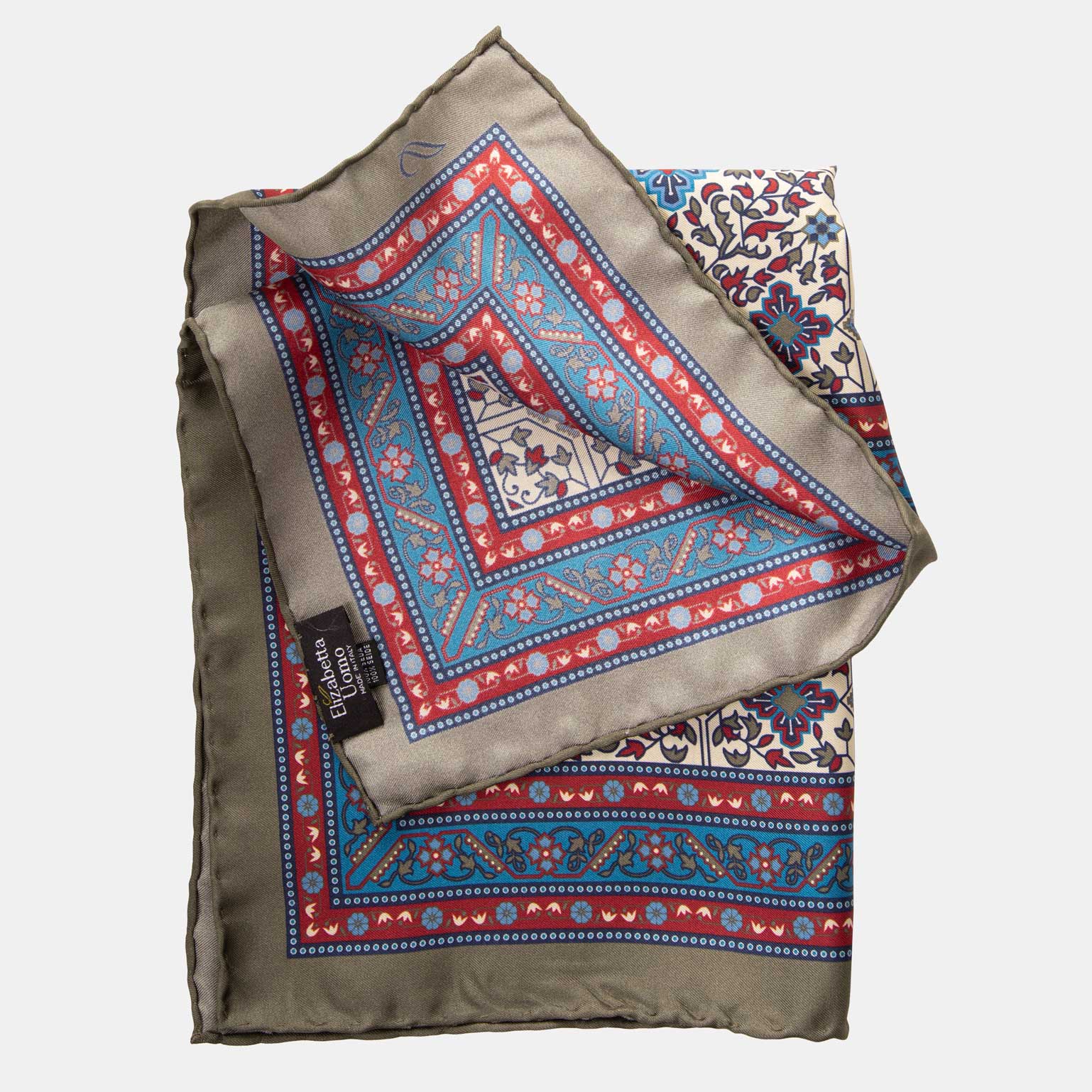 Brown Black Mens Pocket Square - Premium Silk Handkerchiefs for Suits –  Amedeo Exclusive