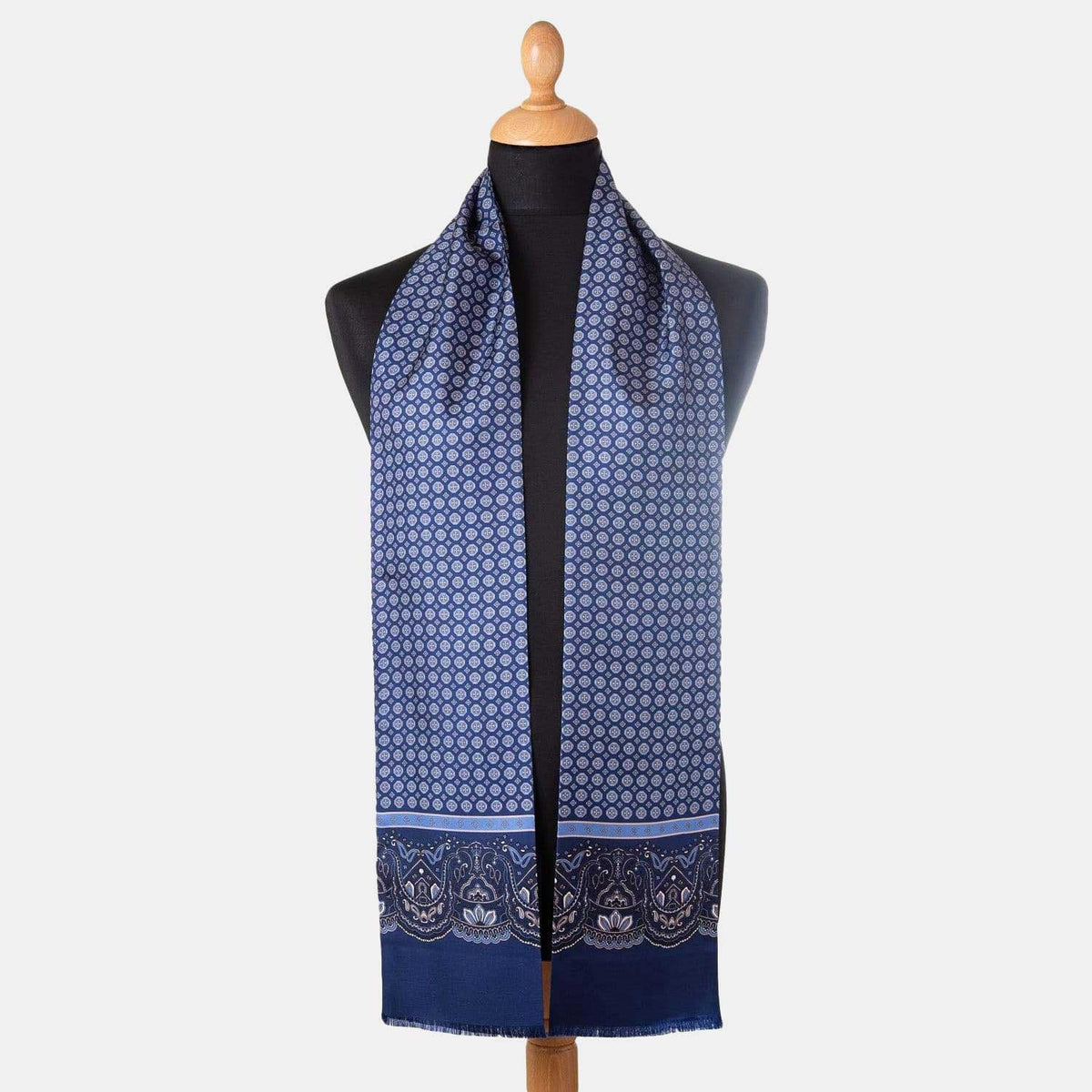 luxury mens dress silk scarf