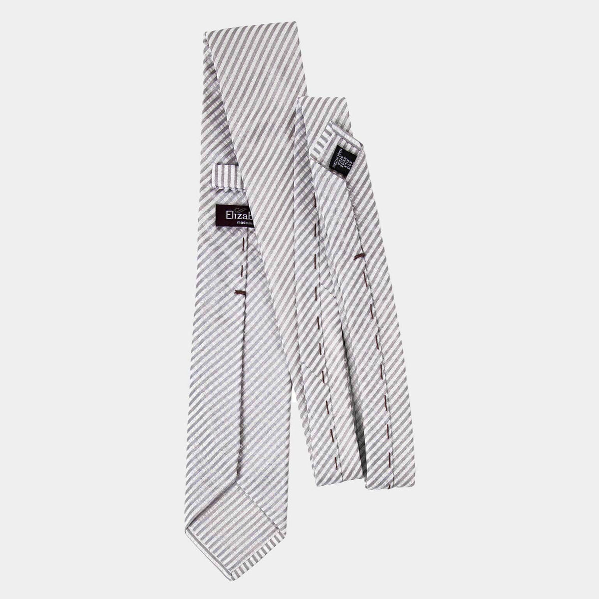 Seersucker necktie