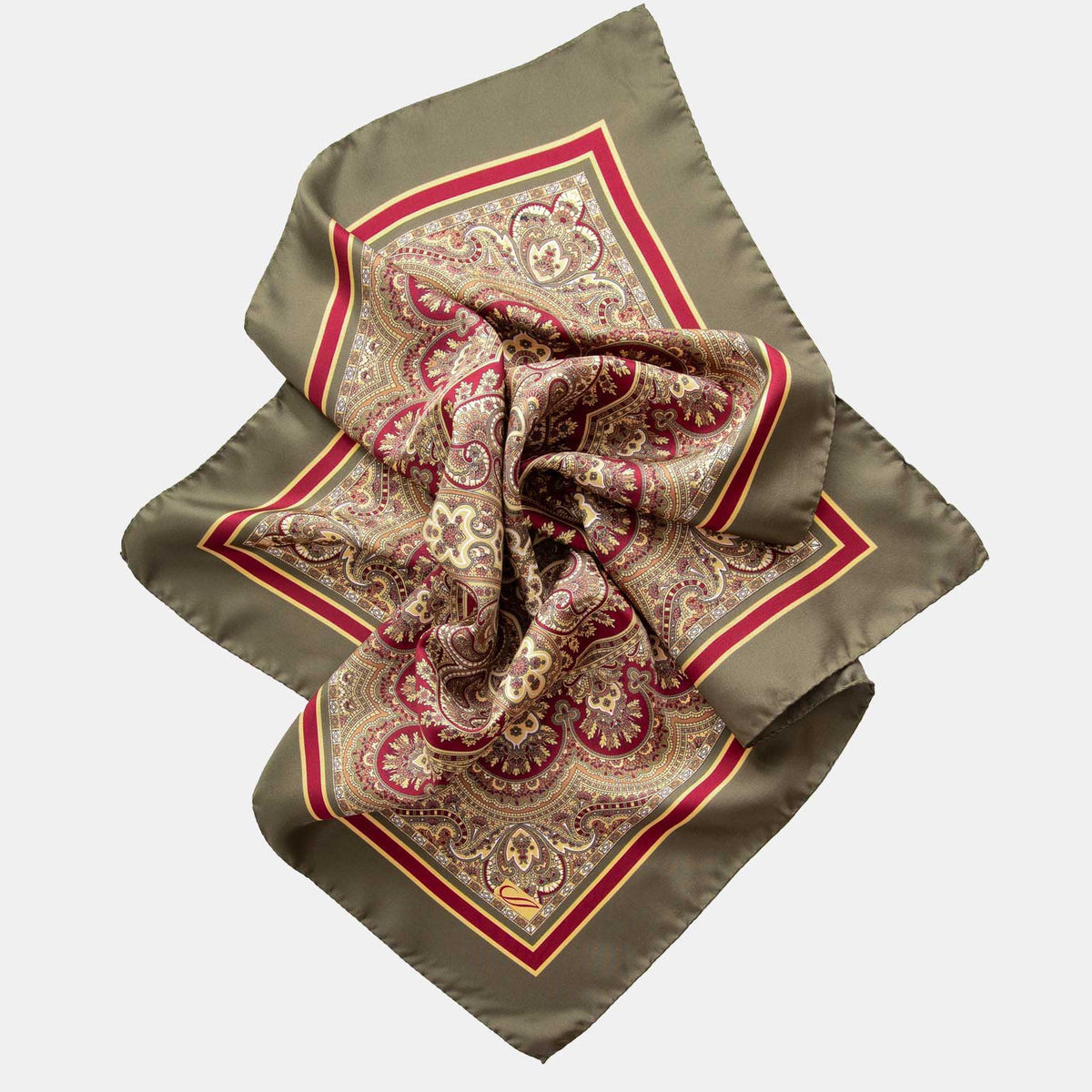 large silk bandana scarf