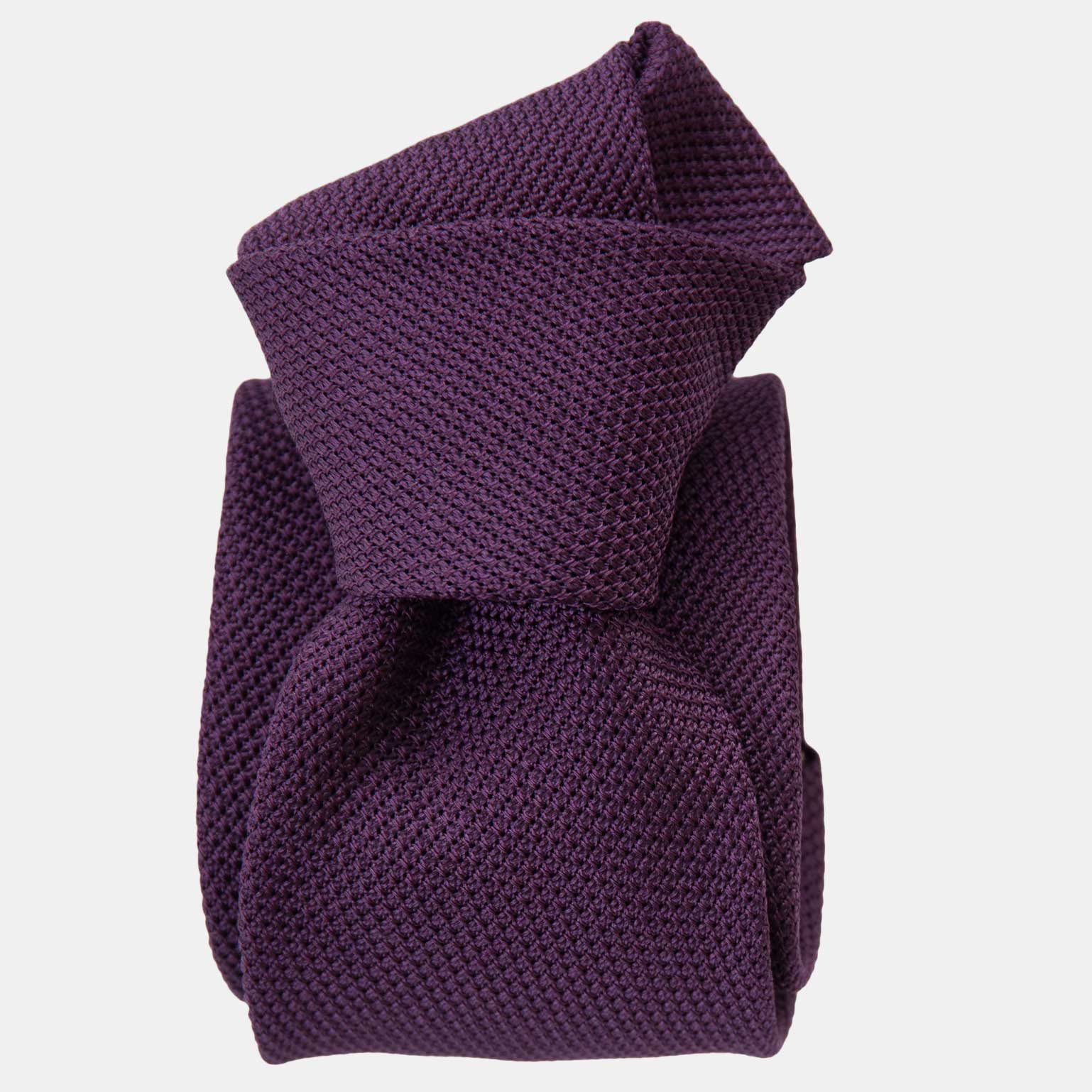 Purple Grenadine Tie - Garza Fina - Made in Italy