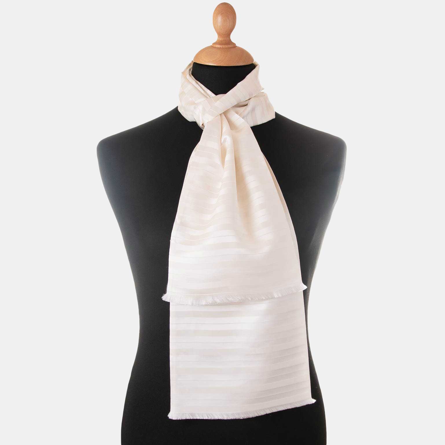 A high quality LV scarf. It's simple and luxuries and goes with